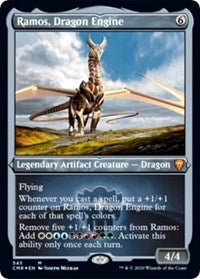 Ramos, Dragon Engine (Foil Etched) [Commander Legends] | Good Games North