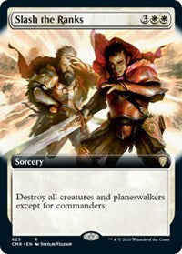 Slash the Ranks (Extended Art) [Commander Legends] | Good Games North