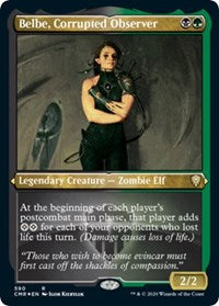 Belbe, Corrupted Observer (Foil Etched) [Commander Legends] | Good Games North
