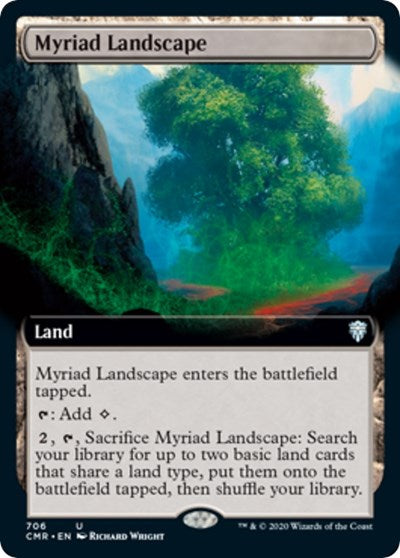 Myriad Landscape (Extended Art) [Commander Legends] | Good Games North
