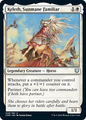 Keleth, Sunmane Familiar [Commander Legends] | Good Games North