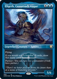 Eligeth, Crossroads Augur (Foil Etched) [Commander Legends] | Good Games North