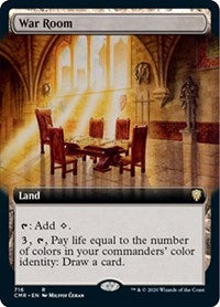 War Room (Extended Art) [Commander Legends] | Good Games North