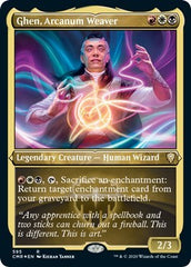 Ghen, Arcanum Weaver (Foil Etched) [Commander Legends] | Good Games North