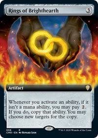 Rings of Brighthearth (Extended Art) [Commander Legends] | Good Games North