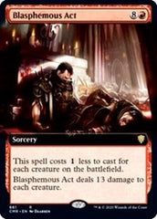 Blasphemous Act (Extended Art) [Commander Legends] | Good Games North