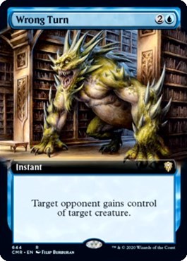Wrong Turn (Extended Art) [Commander Legends] | Good Games North