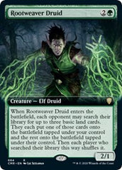 Rootweaver Druid (Extended Art) [Commander Legends] | Good Games North
