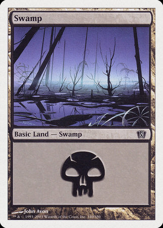 Swamp (340) [Eighth Edition] | Good Games North