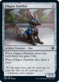 Filigree Familiar [Commander Legends] | Good Games North