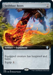 Swiftfoot Boots (Extended Art) [Commander Legends] | Good Games North