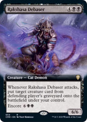 Rakshasa Debaser (Extended Art) [Commander Legends] | Good Games North
