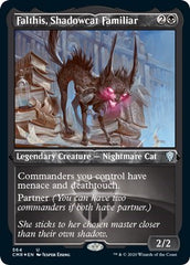 Falthis, Shadowcat Familiar (Foil Etched) [Commander Legends] | Good Games North