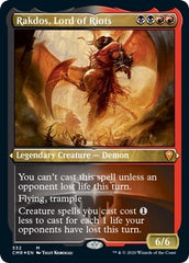Rakdos, Lord of Riots (Foil Etched) [Commander Legends] | Good Games North
