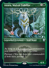 Anara, Wolvid Familiar (Foil Etched) [Commander Legends] | Good Games North