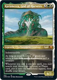 Karametra, God of Harvests (Foil Etched) [Commander Legends] | Good Games North