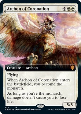 Archon of Coronation (Extended Art) [Commander Legends] | Good Games North