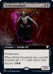 Elvish Dreadlord (Extended Art) [Commander Legends] | Good Games North