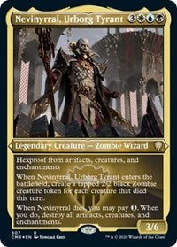Nevinyrral, Urborg Tyrant (Foil Etched) [Commander Legends] | Good Games North