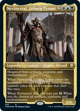 Nevinyrral, Urborg Tyrant (Foil Etched) [Commander Legends] | Good Games North