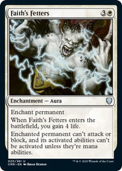 Faith's Fetters [Commander Legends] | Good Games North