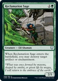 Reclamation Sage [Commander Legends] | Good Games North