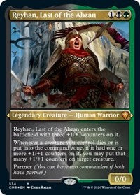 Reyhan, Last of the Abzan (Foil Etched) [Commander Legends] | Good Games North