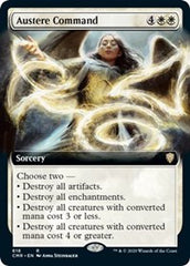 Austere Command (Extended Art) [Commander Legends] | Good Games North