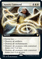 Austere Command (Extended Art) [Commander Legends] | Good Games North