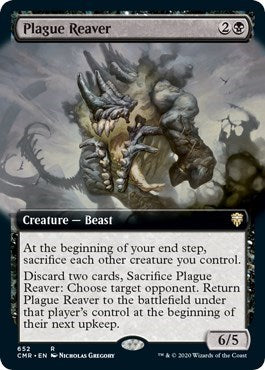 Plague Reaver (Extended Art) [Commander Legends] | Good Games North