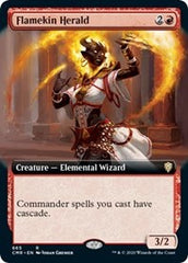Flamekin Herald (Extended Art) [Commander Legends] | Good Games North