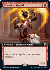 Flamekin Herald (Extended Art) [Commander Legends] | Good Games North