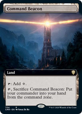 Command Beacon (Extended Art) [Commander Legends] | Good Games North