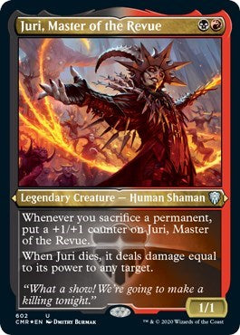 Juri, Master of the Revue (Foil Etched) [Commander Legends] | Good Games North