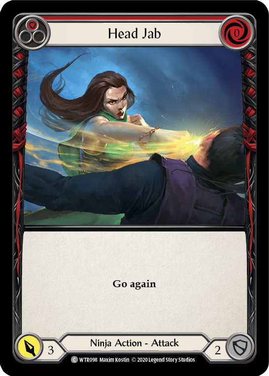 Head Jab (Red) [U-WTR098] (Welcome to Rathe Unlimited)  Unlimited Normal | Good Games North