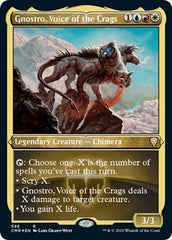 Gnostro, Voice of the Crags (Foil Etched) [Commander Legends] | Good Games North