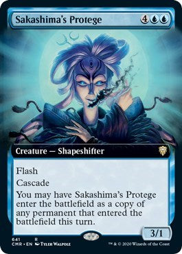 Sakashima's Protege (Extended Art) [Commander Legends] | Good Games North
