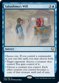 Sakashima's Will [Commander Legends] | Good Games North