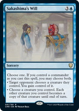 Sakashima's Will [Commander Legends] | Good Games North