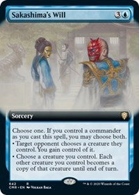 Sakashima's Will (Extended Art) [Commander Legends] | Good Games North