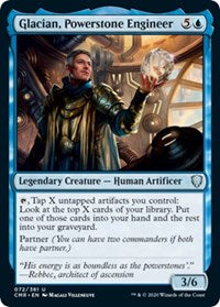 Glacian, Powerstone Engineer [Commander Legends] | Good Games North