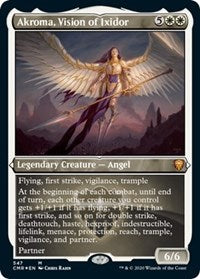 Akroma, Vision of Ixidor (Foil Etched) [Commander Legends] | Good Games North