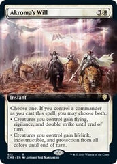 Akroma's Will (Extended Art) [Commander Legends] | Good Games North