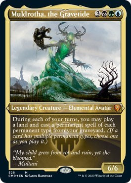 Muldrotha, the Gravetide (Foil Etched) [Commander Legends] | Good Games North