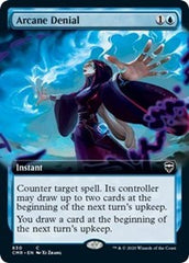 Arcane Denial (Extended Art) [Commander Legends] | Good Games North