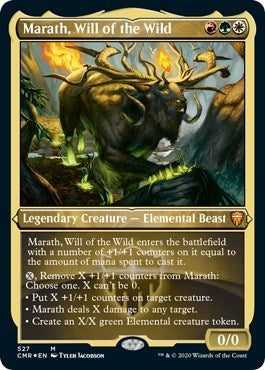 Marath, Will of the Wild (Foil Etched) [Commander Legends] | Good Games North