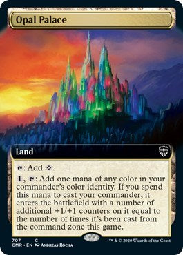 Opal Palace (Extended Art) [Commander Legends] | Good Games North