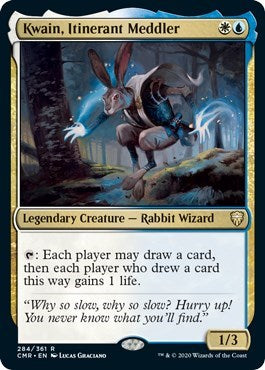 Kwain, Itinerant Meddler [Commander Legends] | Good Games North