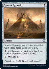 Sunset Pyramid [Commander Legends] | Good Games North