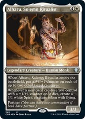 Alharu, Solemn Ritualist (Foil Etched) [Commander Legends] | Good Games North